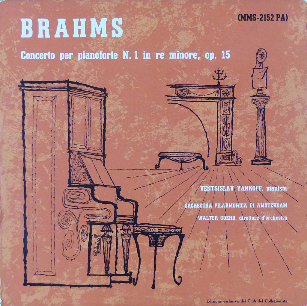 Yankoff: Brahms Piano Concerto No. 1 - Orpheus MMS-2152 PA