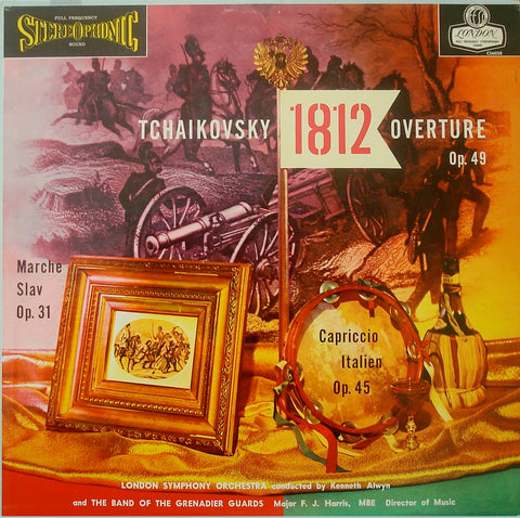 Alwyn/LSO: 1812 Overture + Capriccio Italien - London CS 6038