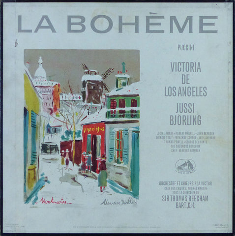 Beecham: La Bohème (los Angeles + Björling) - LVSM FALP 554/5 (2LP box set)