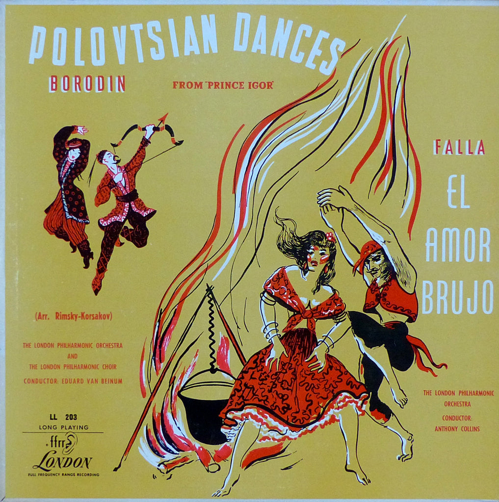 Beinum: Polovtsian Dances + Collins: El amor brujo - London LL 203