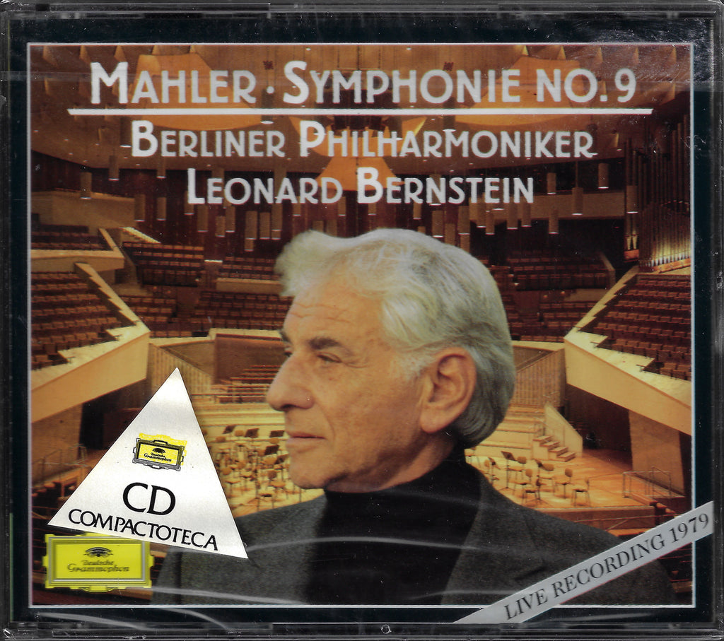 Bernstein/BPO: Mahler Symphony No. 9 - DG 435 378-2 (2CD set, sealed)