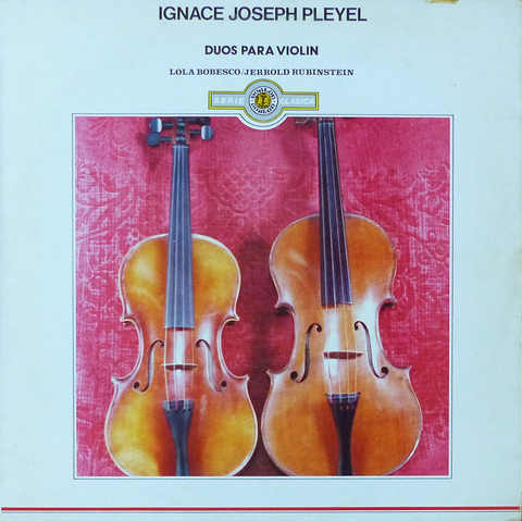 Bobesco/Rubinstein: Pleyel: 6 Duos for 2 Violins - Doblon 50.2026