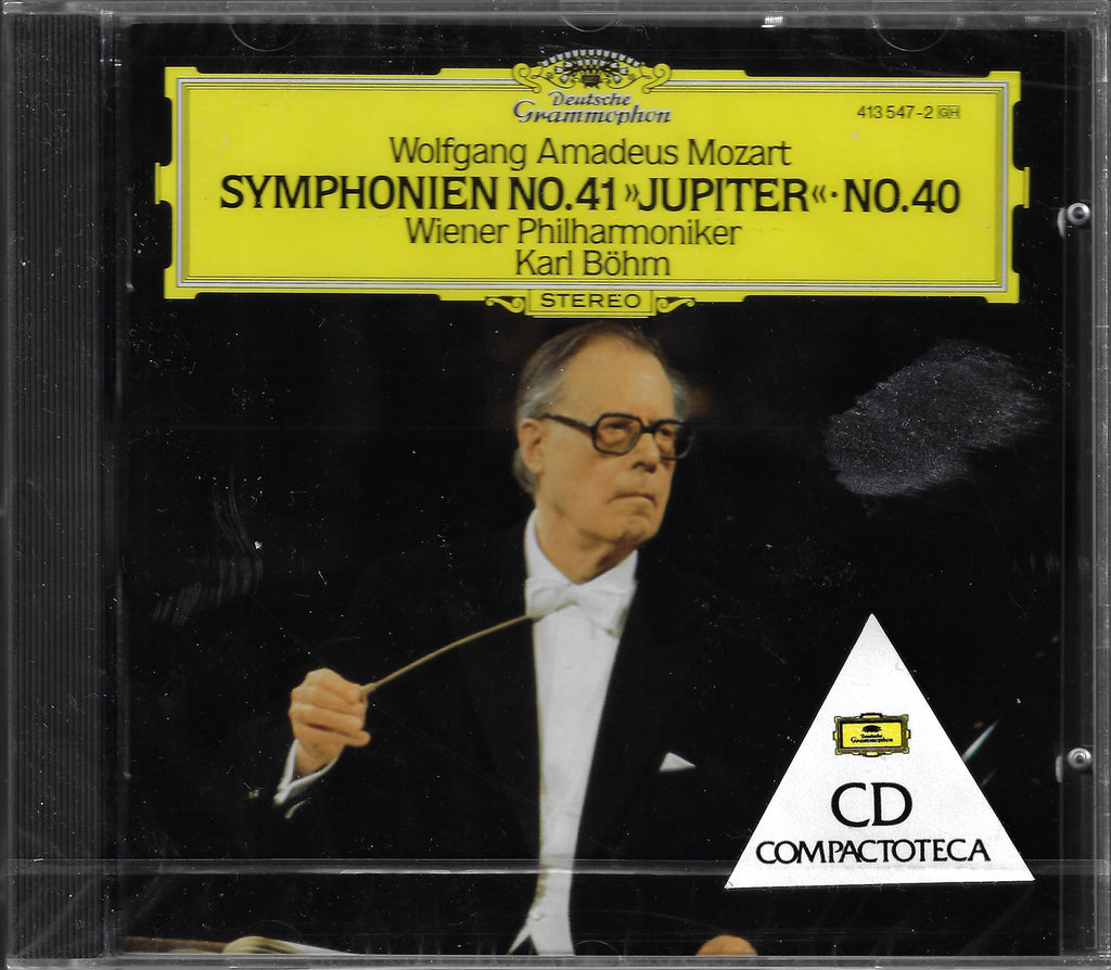 Bohm/VPO: Mozart Symphonies 40 & 41 - DG 413 547-2 (sealed)