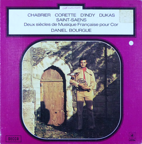 Bourgue: Horn works by Chabrier, D'Indy, et al. - Decca 7213