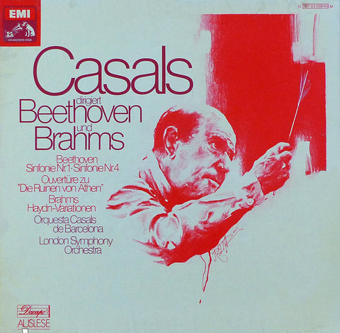 Casals: Beethoven Symphonies 1 & 4, etc. - EMI 1C 187-03 03940 M (2LP set)