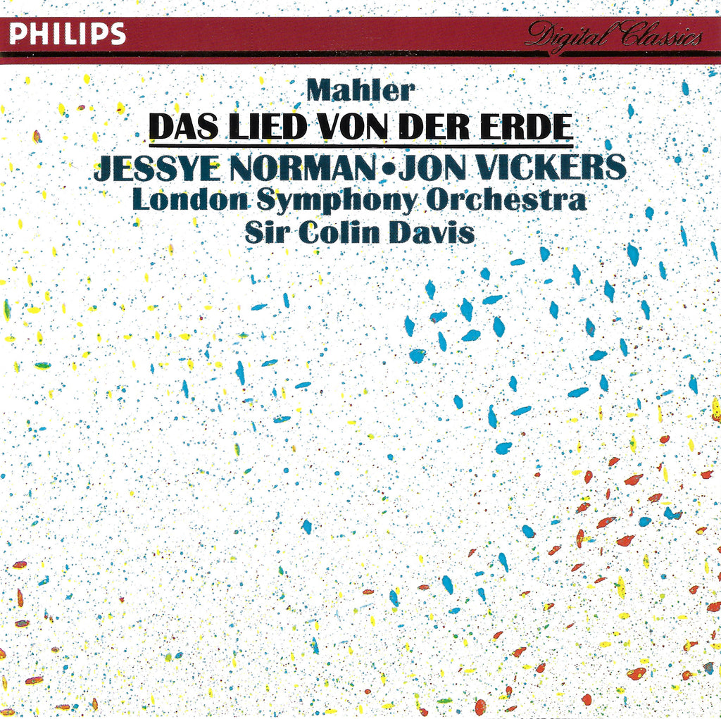 Davis: Mahler Das Lied von der Erde (Norman, Vickers) - Philips 411 474-2