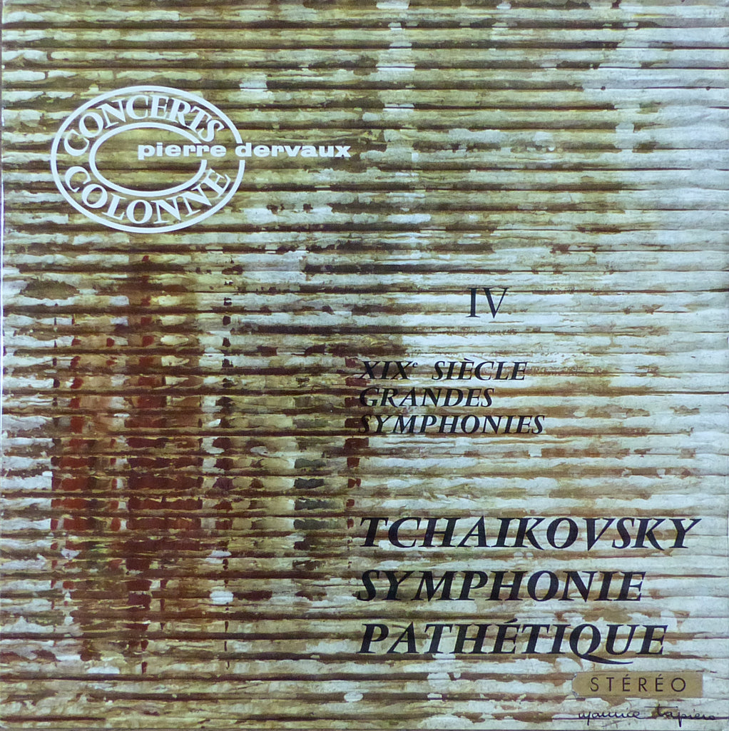 Dervaux: Tchaikovsky "Pathetique" - Ducretet Thomson SCC 504