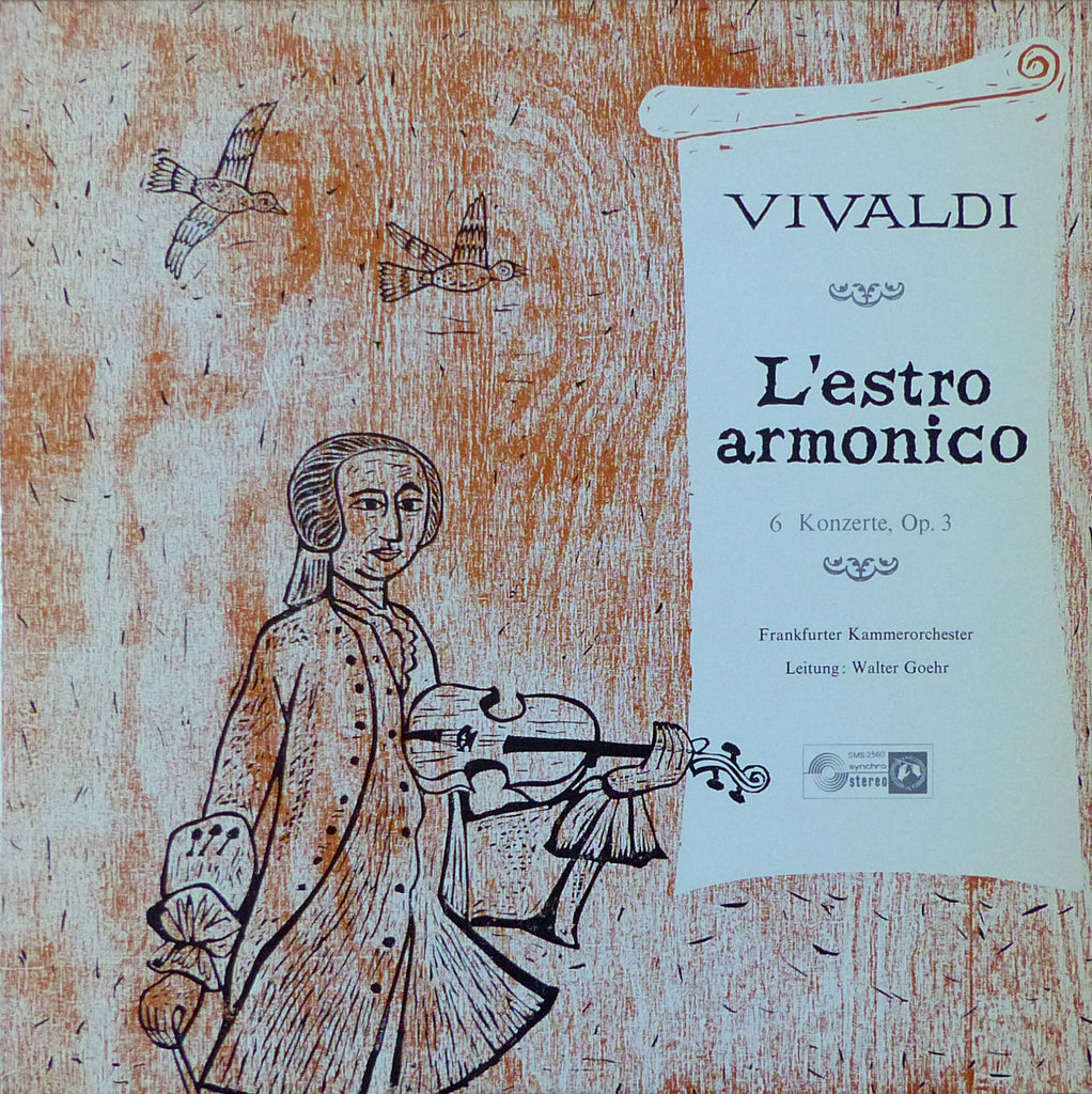 Goehr: Vivaldi L'estro armonico Op. 3 - Concert Hall SMS-2560