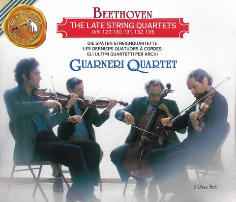 Guarneri Quartet: Beethoven Late String Qts - RCA 60458-2-RG (3CD set)