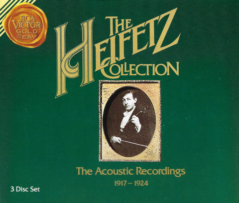 Heifetz: The Acoustic Recordings (1917-24) - RCA GD80942 (3CD set)