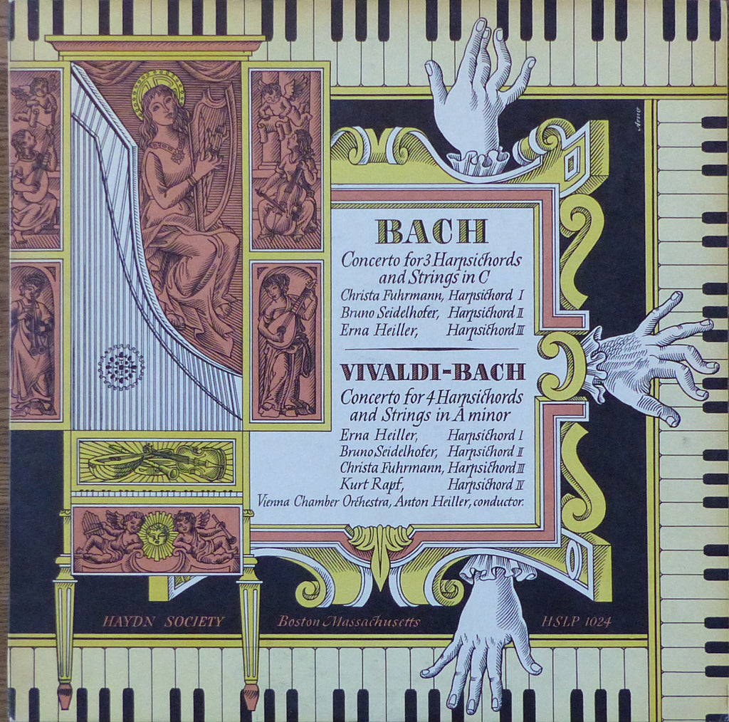 Heiller, Seidelhofer, et al: Bach-Vivaldi Concerto - Haydn Society HSLP 1024