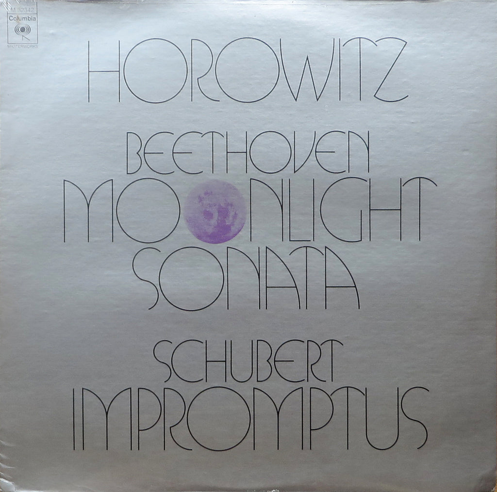 Horowitz: Moonlight Sonata + Schubert - Columbia M 32342 (sealed)
