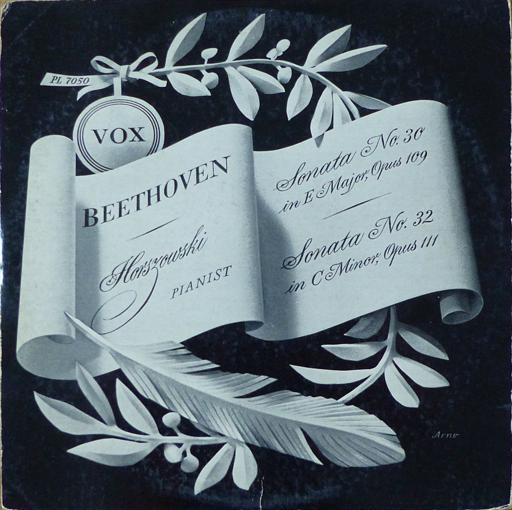 Horszowski: Beethoven Piano Sonatas Nos. 30 & 32 - Vox PL 7050