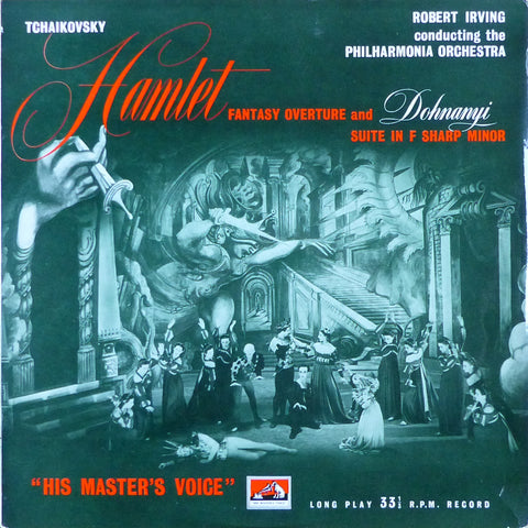 Irving: Dohnanyi Suite in F-sharp minor + Hamlet - HMV ALP 1043