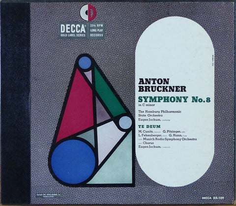 Jochum: Bruckner Symphony No. 8 + Te Deum - Decca DX-109 (3LP box)