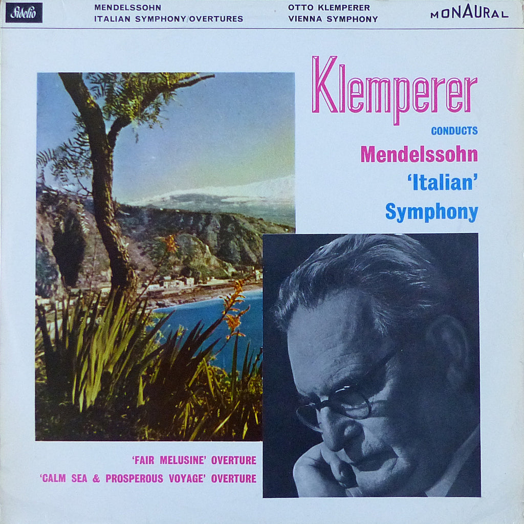 Klemperer/VSO: Mendelssohn "Italian Symphony - Fidelio ATL 4043