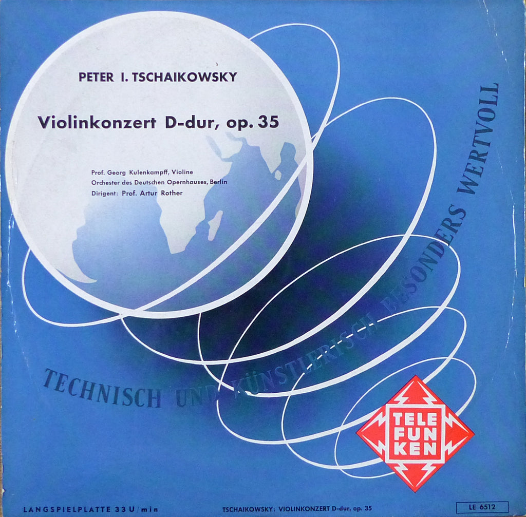 Kulenkampff: Tchaikovsky Violin Concerto - Telefunken LE 6512