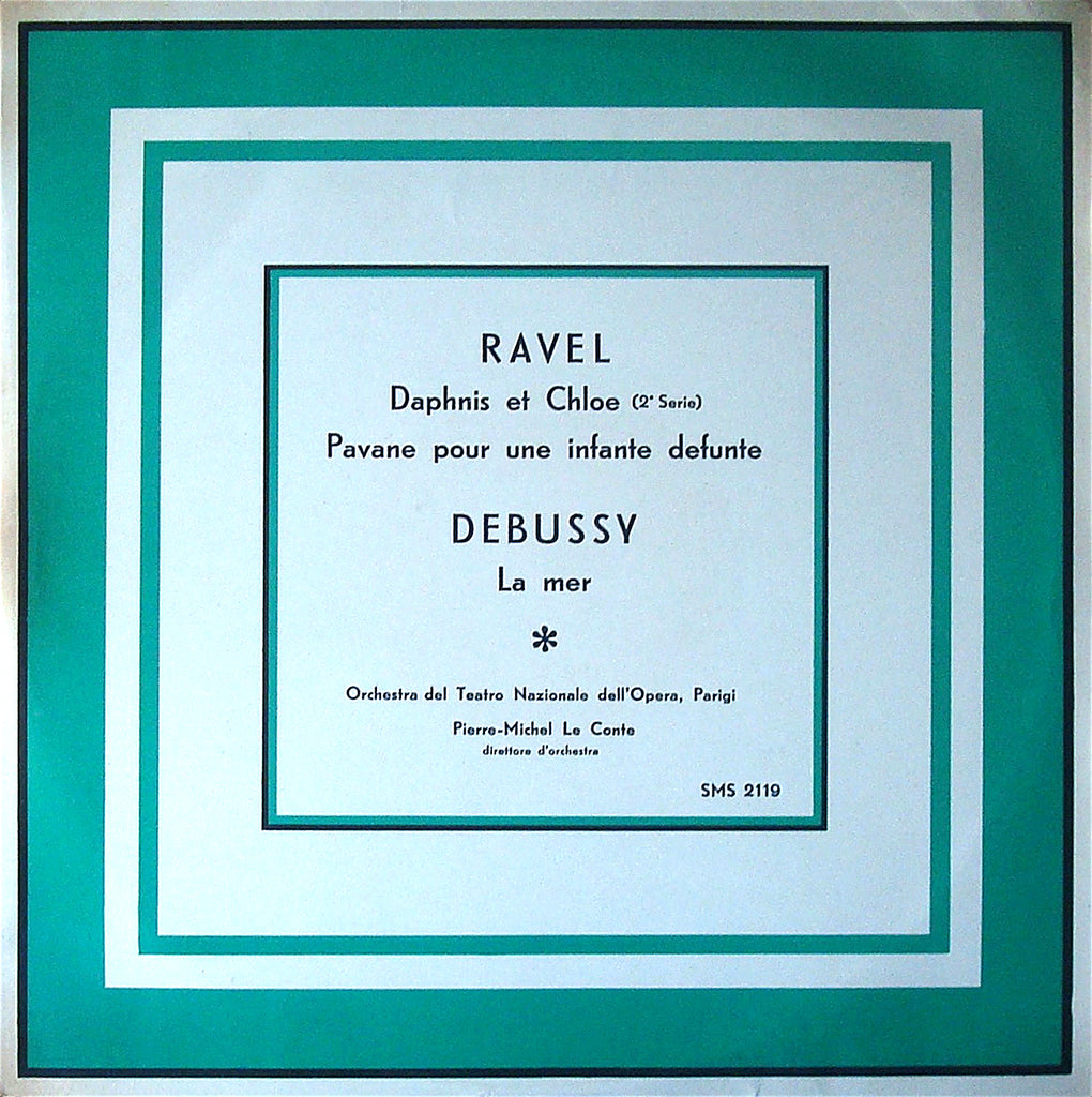 Le Conte: Ravel Daphnis et Chloe / Debussy La Mer - Orpheus SMS 2119