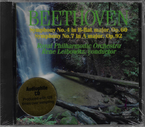 Leibowitz: Beethoven Symphonies 4 & 7 - Chesky CD81 (sealed)