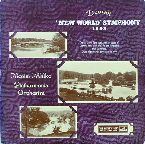 Malko: Dvorak Symphony No. 9 "New World" - HMV CLP 1125