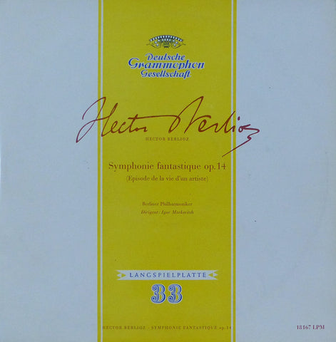 Markevitch/BPO: Berlioz Symphonie Fantastique - DG LPM 18167