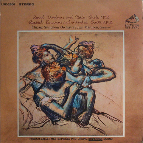 Martinon: Daphnis et Chloe + Bacchus et Ariadne - RCA LSC-2806