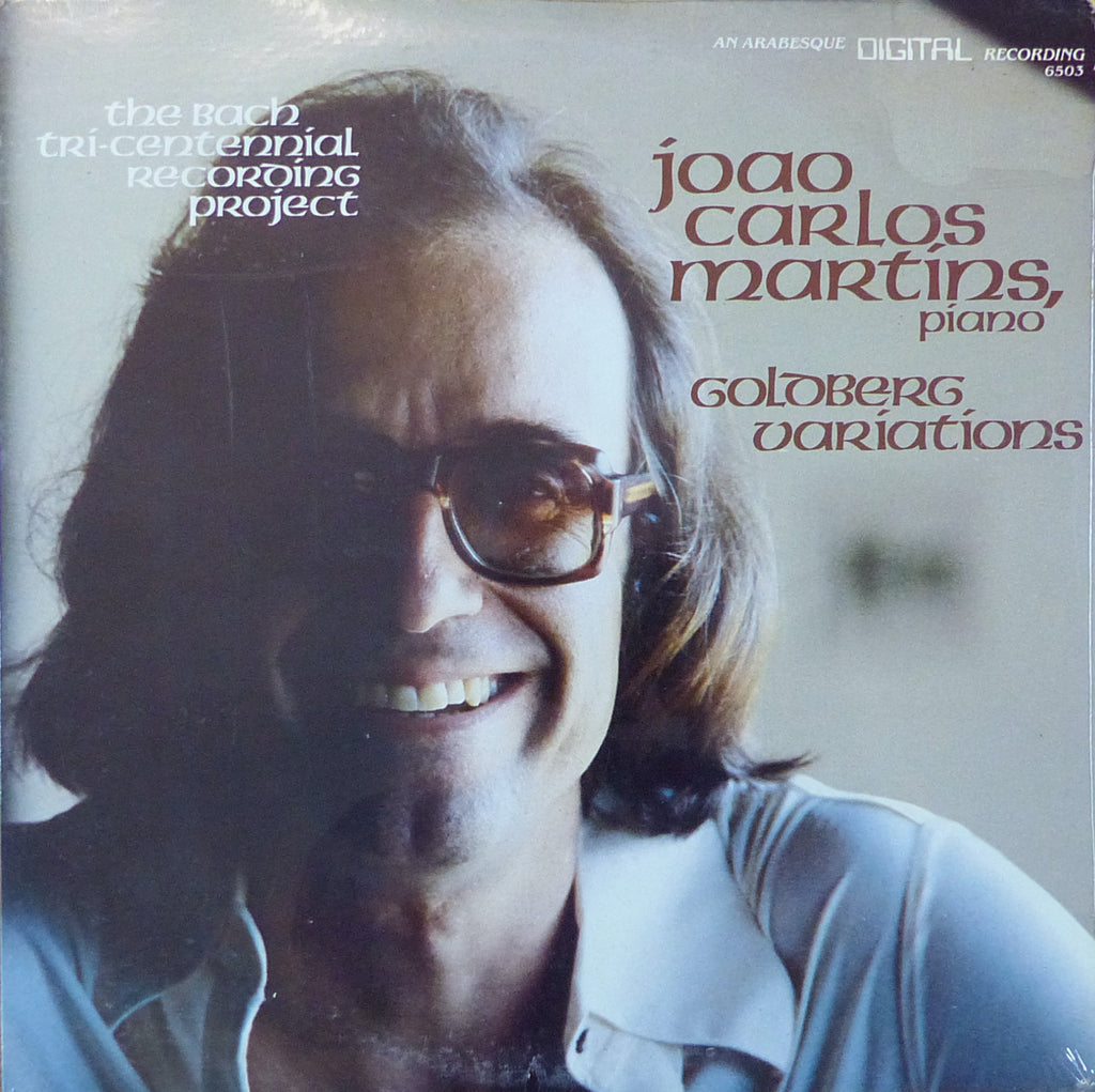 Joao Carlos Martins: Goldberg Variations - Arabesque 6503 (sealed)