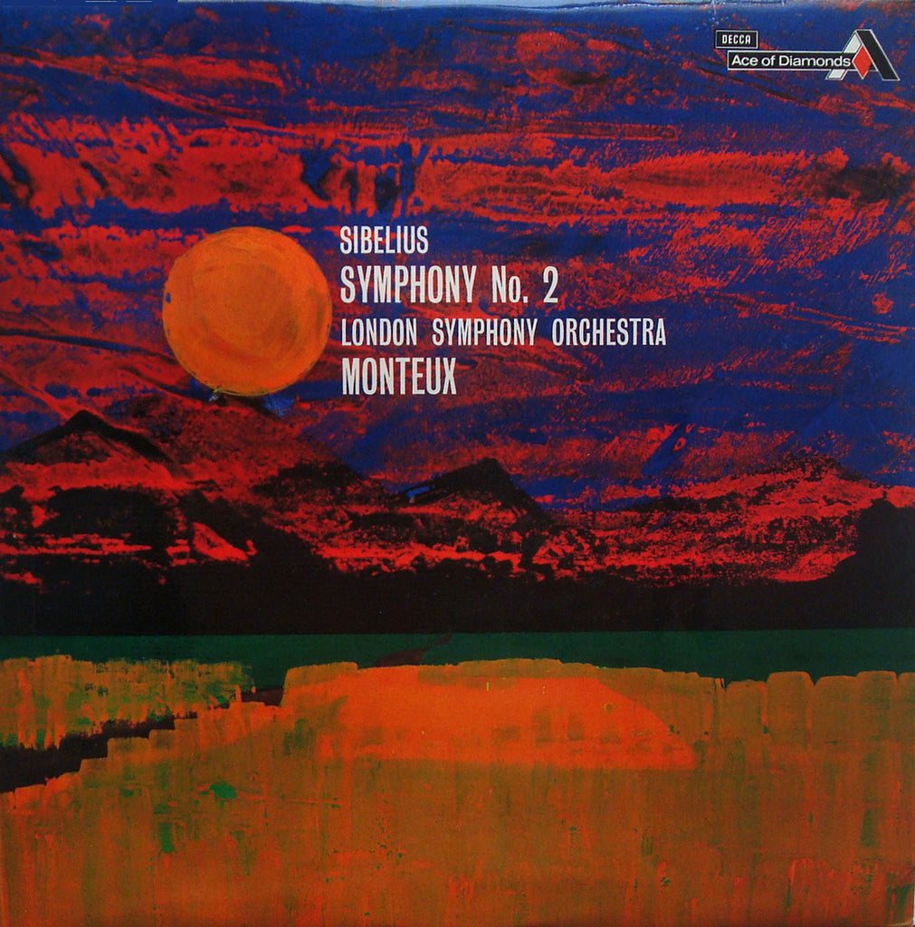 Monteux/LSO: Sibelius Symphony No. 2 - Decca SDD 234