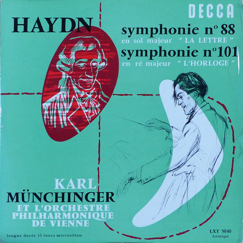 Münchinger: Haydn Symphonies Nos. 88 & 101 - Decca LXT 5040