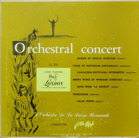 Olof: Rossini, Nicolai, Offenbach, Sibelius et al. - London LL 225
