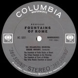 Ormandy: Respighi Fountains & Pines of Rome - Columbia MS 6001