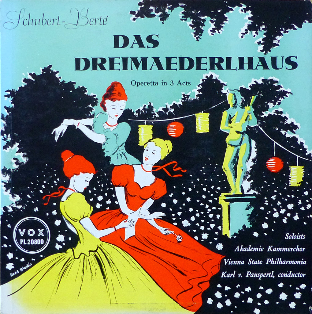 Pauspertl: Schubert-Berté Das Dreimaederlhaus - Vox PL 20800