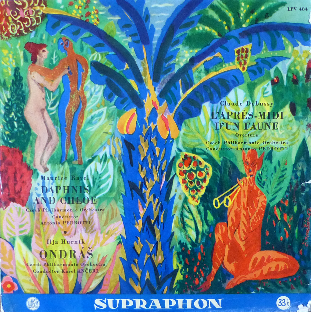 Pedrotti: Ravel Daphnis et Chloe Suite No. 2, etc. - Supraphon LPV 484