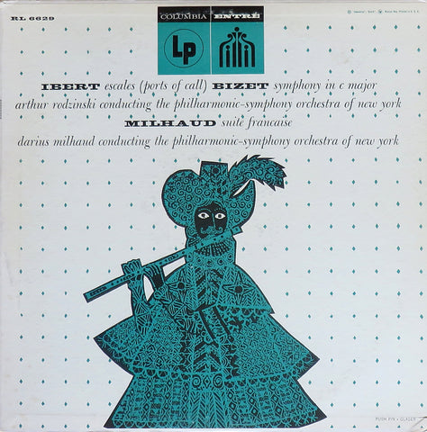 Rodzinski: Bizet Symphony in C + Ibert Escales - Columbia RL 6629