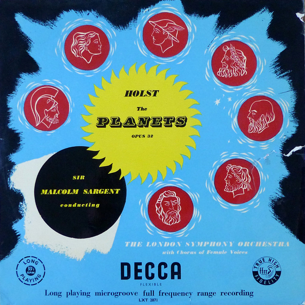 Sargent/LSO: Holst The Planets - Decca LXT 2871