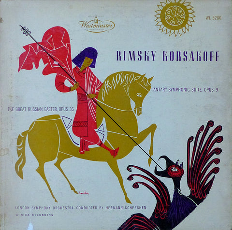 Scherchen: Rimsky-Korsakov Antar, etc. - Westminster WL 5280