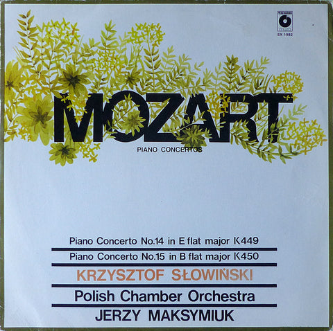 Slowinski: Piano Concertos Nos. 14 & 15 - Muza SX 1982