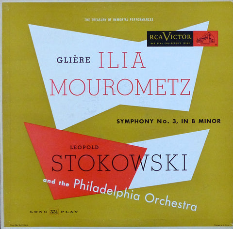 Stokowski: Glière Symphony No. 3 "Ilia Mourometz" RCA LCT-1106