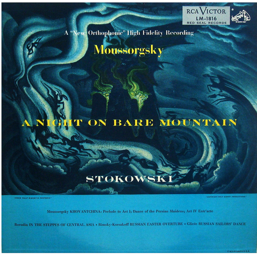 Stokowski: Mussorgsky A Night on Bare Mountain, etc. - RCA LM-1816