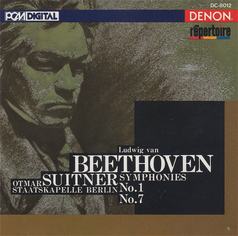 Suitner: Beethoven Symphonies Nos. 1 & 7 - Denon DC-8012