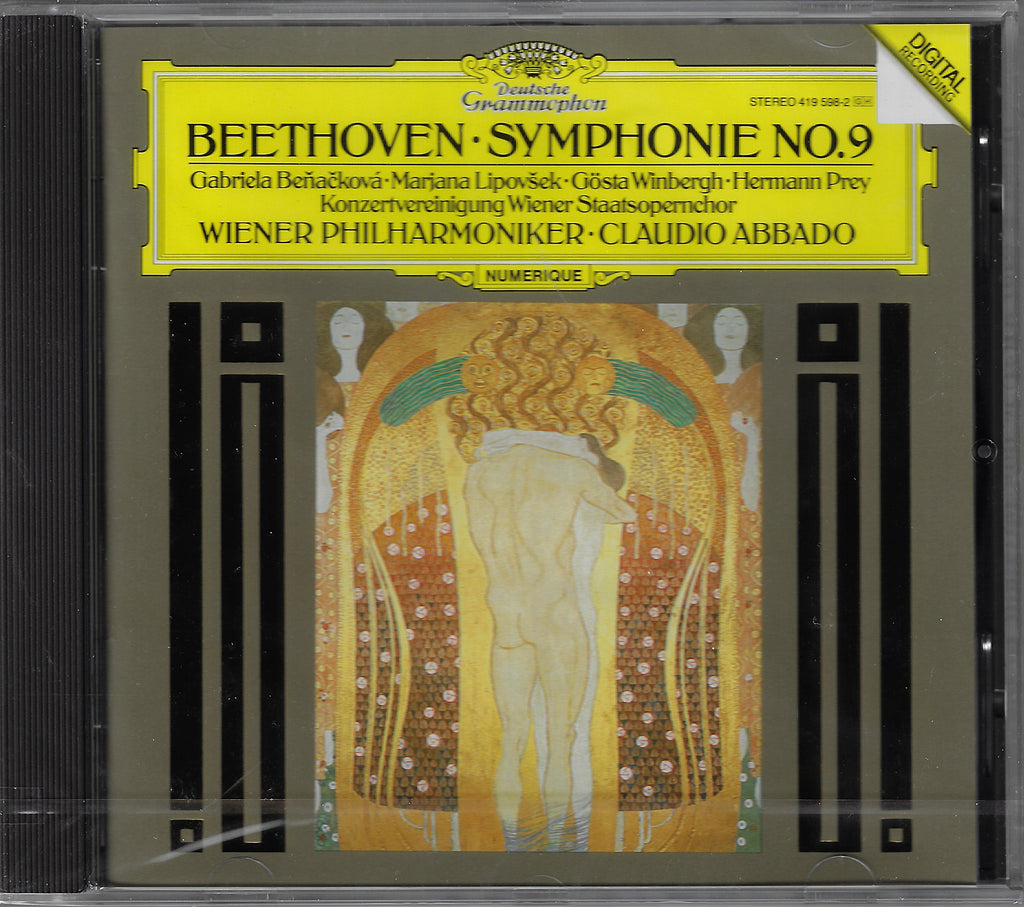 Abbado/VPO: Beethoven Symphony No. 9 - DG 419 598-2 (sealed)