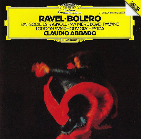 Abbado: Ravel Bolero, Rapsodie Espagnole, etc. - DG 415 972-2