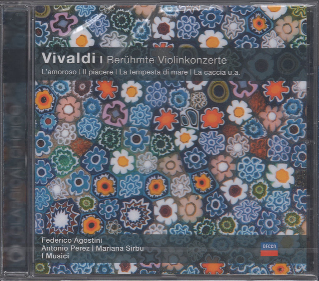 CD - Agostini/I Musici: Vivaldi Violin Concerti - Decca 480 6204 (sealed)