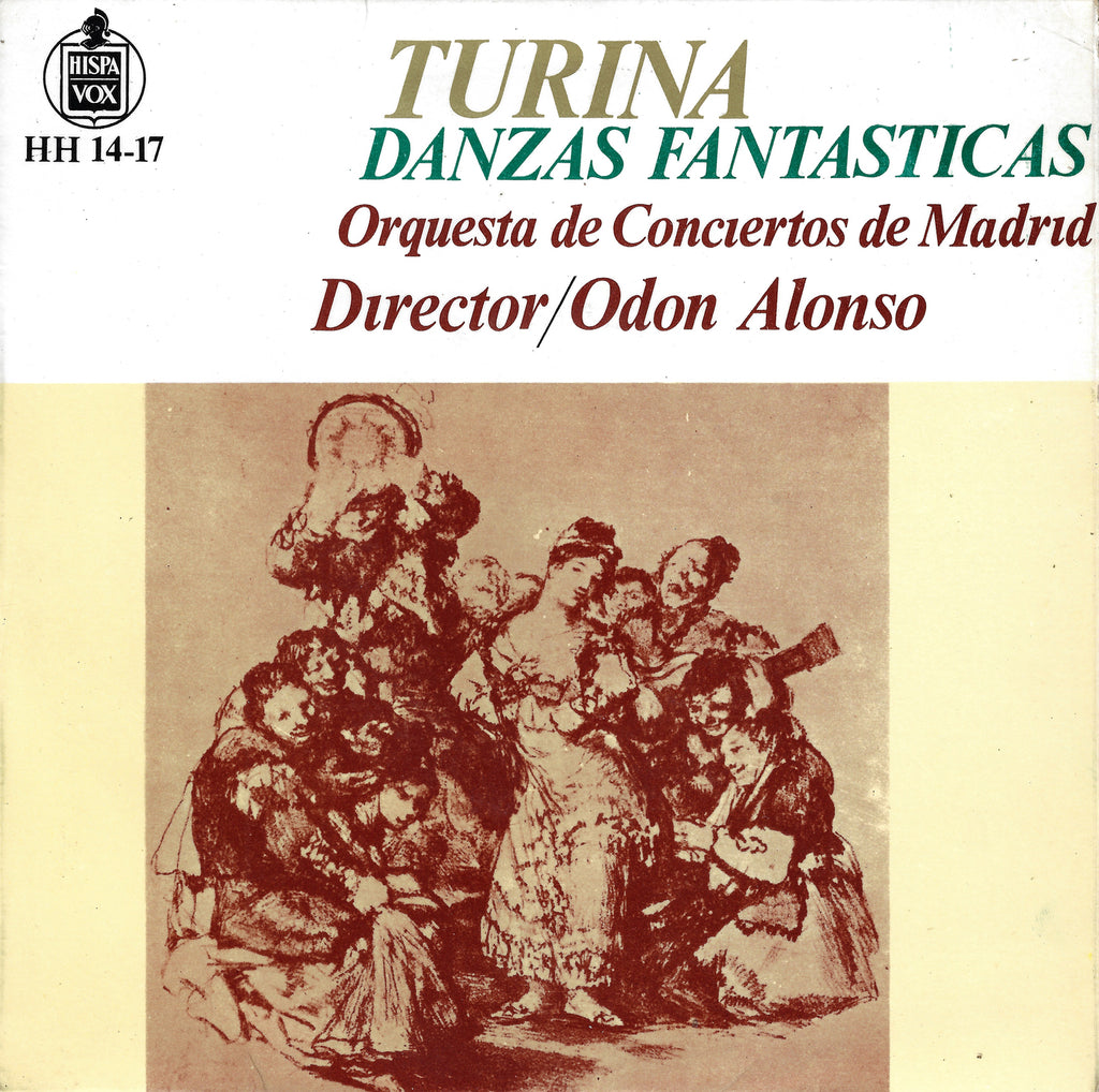 Alonso: Turina Danzas Fantasticas - Hispavox HH 14-17 (7" EP)