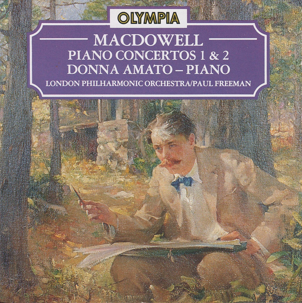 Amatao: MacDowell Piano Concertos Nos. 1 & 2 - Olympia OCD 353