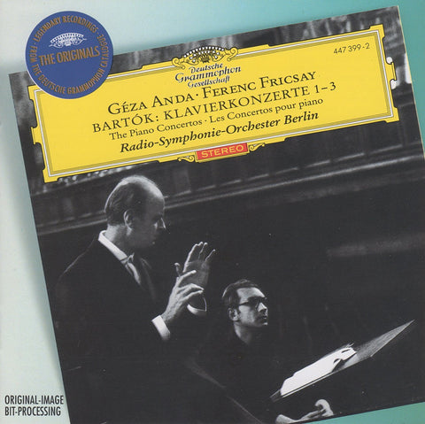 Anda/Fricsay: Bartok Piano Concertos Nos. 1-3 - DG 447 399-2