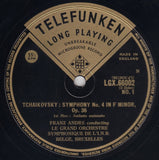 André: Tchaikovsky Symphony No. 4 - Telefunken LGX 66002 (1-LP box)