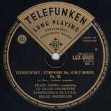 André: Tchaikovsky Symphony No. 4 - Telefunken LGX 66002 (1-LP box)