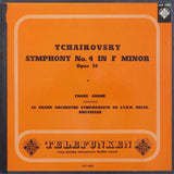 André: Tchaikovsky Symphony No. 4 - Telefunken LGX 66002 (1-LP box)