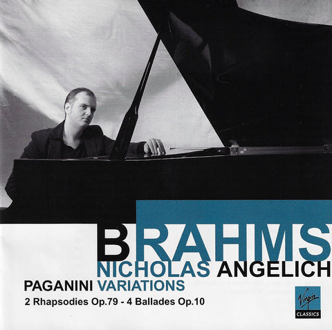 Angelich: Brahms Paganini Variations, Ballades, etc. - Virgin 0946 332628 2 9